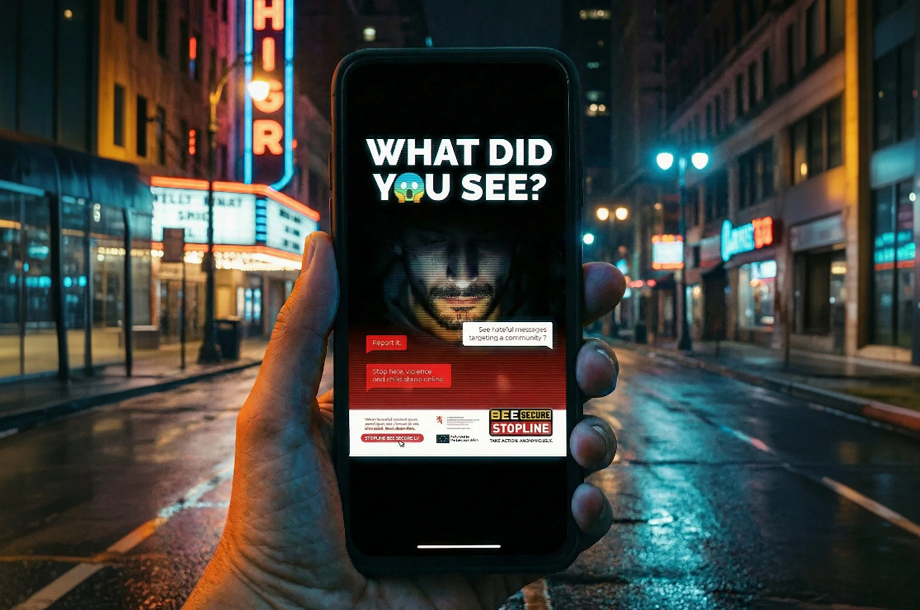 What did you see?